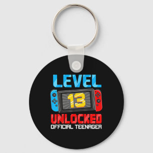 13th Birthday Game Level 13 Ontgrendeld Officiële  Sleutelhanger