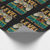 13th Birthday Gift Boys Level 13 Unlocked Official Cadeaupapier (Hoek)