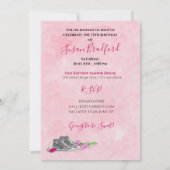13th Birthday Party Invitation, Sneakers Kaart (Achterkant)
