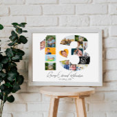13th Birthday Photo Collage Poster Keepsake