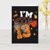 13th Birthday Sketll Boy 13 Yr Old Thirteen Years  Kaart (Gele Bloem)