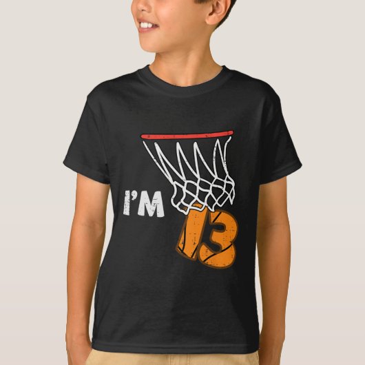 13th Birthday Sketll Im 13 Thirteen Year Old Bday  T-shirt (Voorkant)