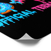 13th Birthday Teenager 6+7 67 Donalt Drip  Poster (Hoek)