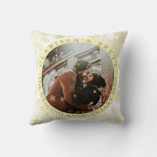 13th Lace Jubileum + Foto Sierkussen (Achterkant)