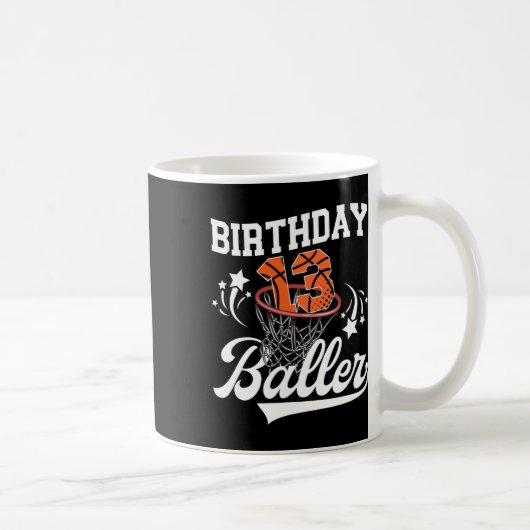 13th Sketll Birthday Thirteen Year Old Sketll Play Koffiemok (Rechts)