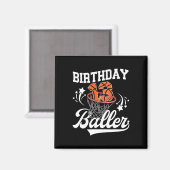 13th Sketll Birthday Thirteen Year Old Sketll Play Magneet (Voorkant / Achterkant)