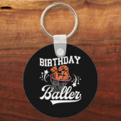 13th Sketll Birthday Thirteen Year Old Sketll Play Sleutelhanger (Voorkant)