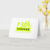 13th Step Sobriety Fellowship Recovery Kaart (Gele Bloem)