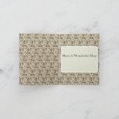 13th Wedding Jubileum, Lace Jubileum Kaart (Binnen)