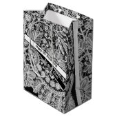 13th Wedding Jubileum, Lace Jubileum Medium Cadeauzakje (Achterkant Gekanteld)