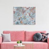 13x11 Acrylverf van gesmolten ijs Canvas Afdruk (Insitu (Woonkamer))