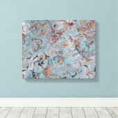 13x11 Acrylverf van gesmolten ijs Canvas Afdruk (Insitu (Houten vloer))