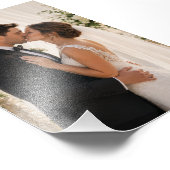 13x19 aangepaste trouwfoto-afdruk foto afdruk (Hoek)