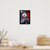 13x19-inch leder en klassieke laklare kunst poster (Keuken)