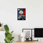 13x19-inch leder en klassieke laklare kunst poster (Home Office)