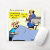 1406 Colonoscopie cartoon Muismat (Met muis)