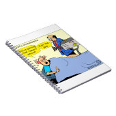 1406 Colonoscopie cartoon Notitieboek (Rechterzijde)