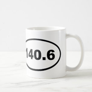 140.6 mijl triatlon koffiemok