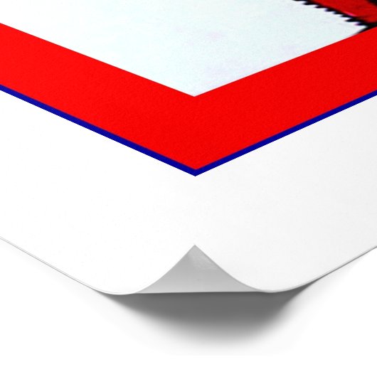 140e vlaggendag ~  Adverteren Poster (Hoek)