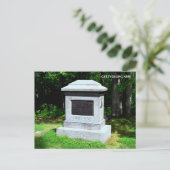 140TH P.V. MONUMENT BRIEFKAART (Staand voorkant)