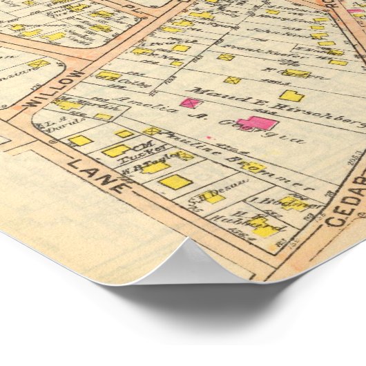 142143 Nieuwe Rochelle Poster (Hoek)