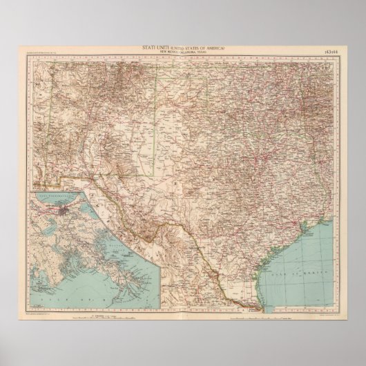 14344 NM, Okla, Tex Poster (Voorkant)