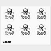 1435899991_L, STEUN UW LOKALE, HEATHENE RONDE STICKER (Vel)