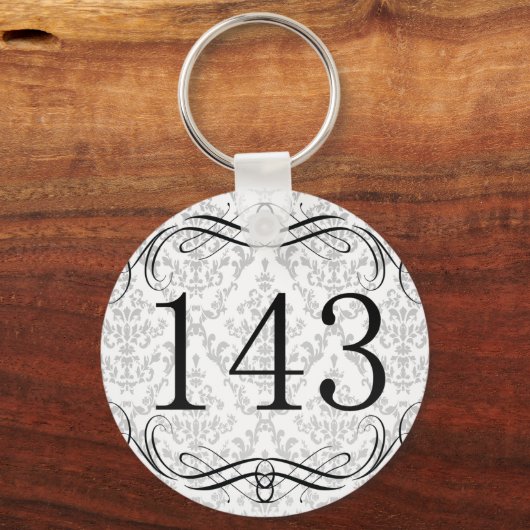 143 Gebiedscode Sleutelhanger (Voorkant)