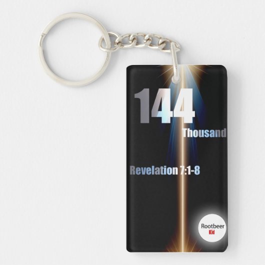 144 duizend sleutelhanger (Voorkant)