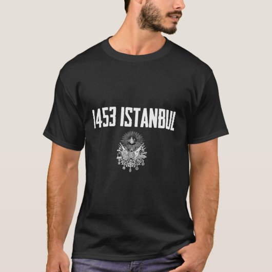 1453 Fetih Istanbul Osmanli Bayragi Ottoman T-shirt (Voorkant)