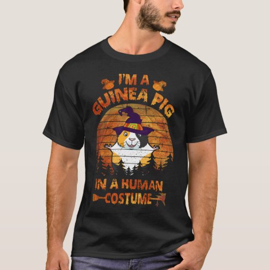 145 Cavia Halloween kostuums T-shirt (Voorkant)