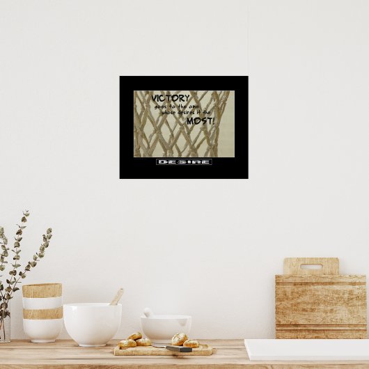 #145 (Matte) Basketball Poster (Keuken)