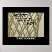 #145 (Matte) Basketball Poster (Voorkant)