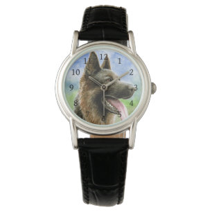 146 German Shepherd Horloge