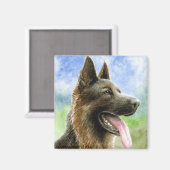146 German Shepherd Magneet (Voorkant / Achterkant)