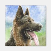 146 German Shepherd Magneet (Voorkant)