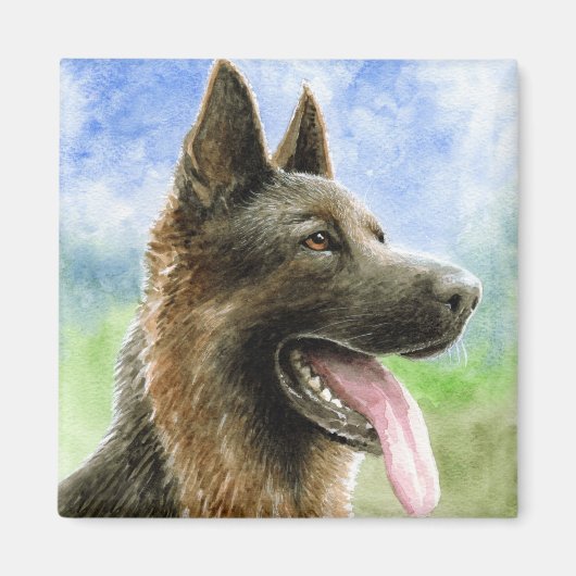 146 German Shepherd Magneet (Voorkant)