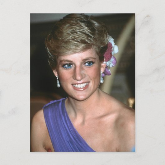 146 Princess Diana Thailand 1988 Briefkaart (Voorkant)