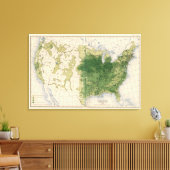 146 Swine/sq mile Canvas Afdruk (Insitu (Woonkamer))