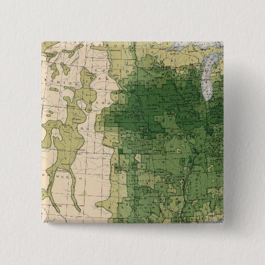 146 Swine/sq mile Vierkante Button 5,1 Cm (Voorkant)