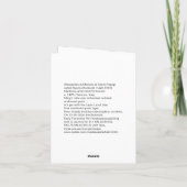 1470 Botticelli Madonna met kind op troon Kaart (Achterkant)