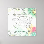 147 psalm canvas afdruk (Voorkant)