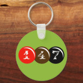 147 Snooker Balls Sleutelhanger (Voorkant)