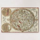 1480 Woodcut Wereldkaart Legpuzzel (Horizontaal)