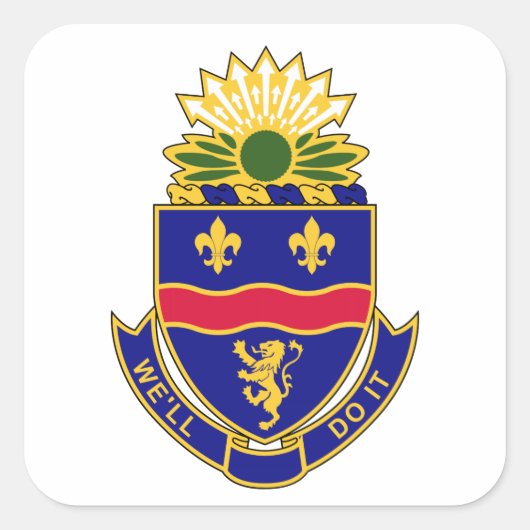 148e kinderprogramma - We doen het Vierkante Sticker (Voorkant)