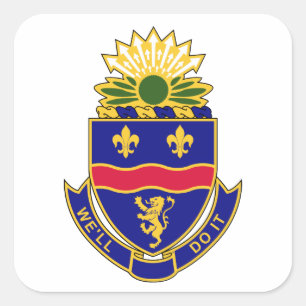 148e kinderprogramma - We doen het Vierkante Sticker