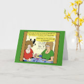 1497 Ik zie eruit als oude mensen Gevouwen Wenskaa Kaart (Gele Bloem)