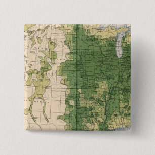 149 Paarden, muildieren, ezels/vierkante mijlen Vierkante Button 5,1 Cm