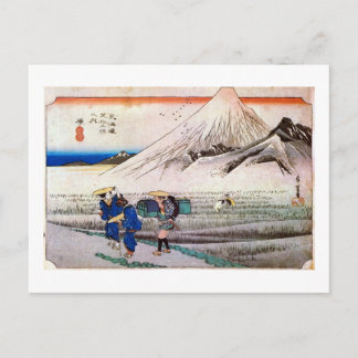 14. 原 宿, 広 重 BRIEFKAART