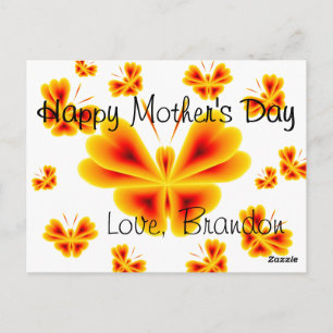 14.05.06.08 BRIEFKAART BUTTERFLIES